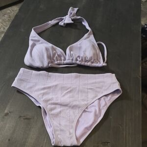 Ninety Light Purple Swimwear Set